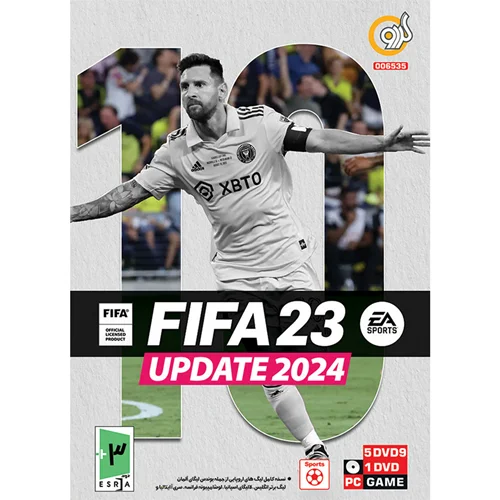 FIFA 23 Update 2024 PC 5DVD9 + 1DVD5 گردو