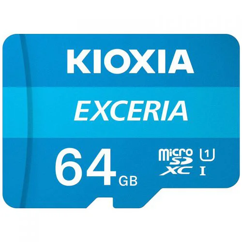 رم میکرو ۶۴ گیگ کیوکسیا Kioxia EXCERIA U1 C10 100MB/s + خشاب