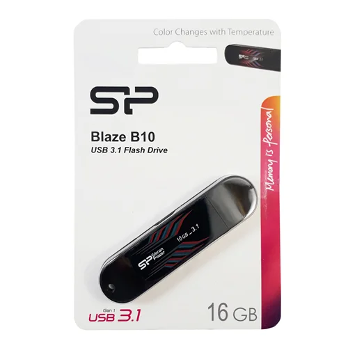 فلش سیلیکون پاور مدل Blaze B10 ظرفیت 16 گیگابایت