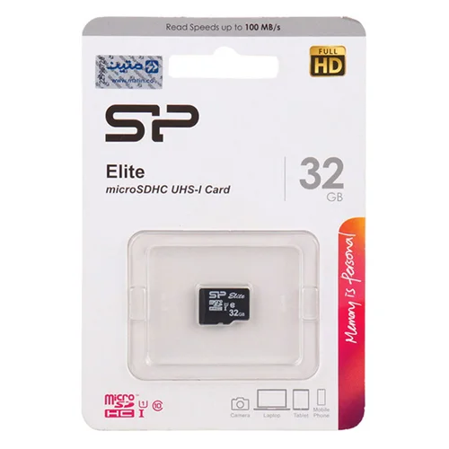 رم میکرو ۳۲ گیگ سیلیکون پاور Silicon Power Elite V10 U1 C10 100MB/s