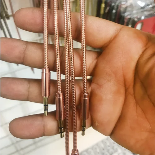 کابل AUX فلزی به طول 1 متر