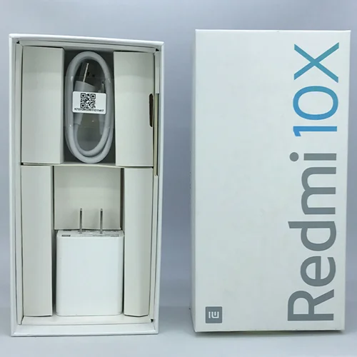 شارژر دیواری فست شارژ Xiaomi Redmi 10X 3A QC3 PD 22.5W سرجعبه + کابل Type-C و جعبه گوشی