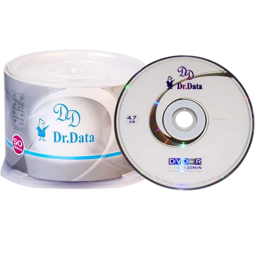 DVD خام Dr.Data بسته ۵۰ عددی
