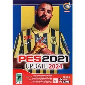 PES 2021 Update 2024 PC 2DVD9+1DVD گردو
