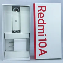 شارژر دیواری Xiaomi Redmi 10A 10W سرجعبه + کابل microUSB و جعبه گوشی