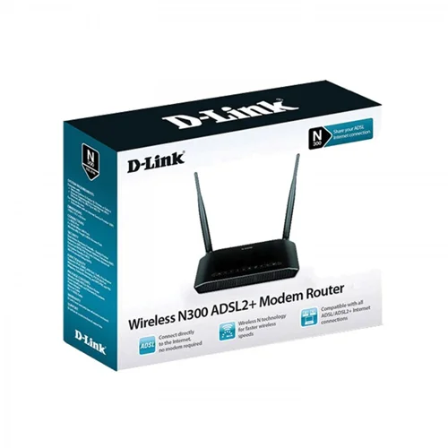 مودم روتر ADSL2 PLUS بی سیم D-Link مدل DSL-2740U