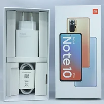 شارژر دیواری فست شارژ Xiaomi Redmi Note 10 Pro 3A QC3 PD 33W سرجعبه + کابل Type-C و جعبه گوشی