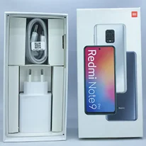 شارژر دیواری فست شارژ Xiaomi Redmi Note 9 Pro 3A QC3 PD 33W سرجعبه + کابل Type-C و جعبه گوشی